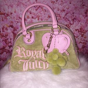 Juicy Couture: “I am the fairest” Velvet Mini Bag